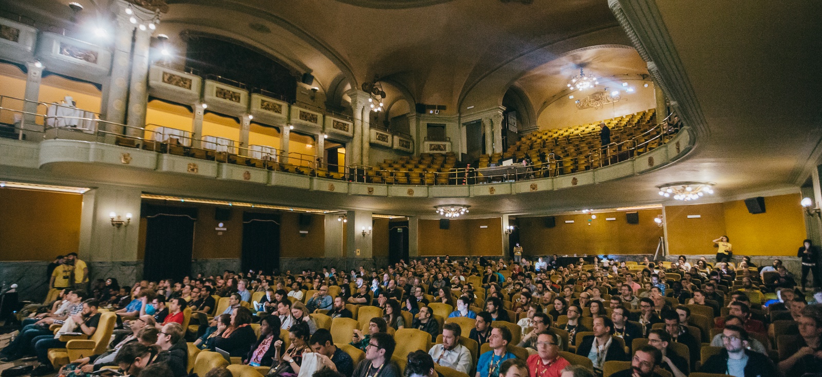 Audience at DjangoCon Europe 2017